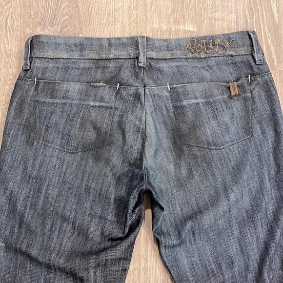 Y2K Vintage NOTIFY Designer Jeans Low Rise Seamless Straight Leg - Picture 4 of 5